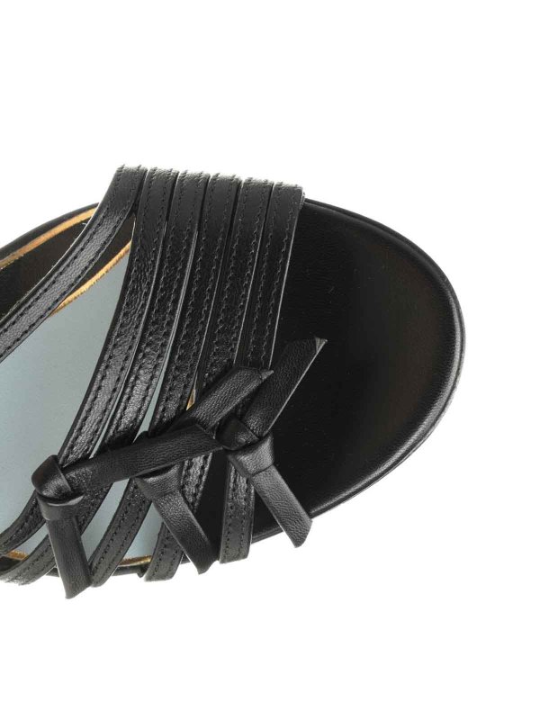サンダル - 黒 shop online: VALENTINO GARAVANI
