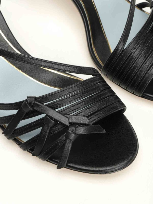 The Best Shops VALENTINO GARAVANI: サンダル - 黒