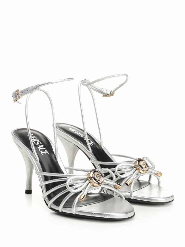 VERSACE: Sandales online - Sandales - Argent