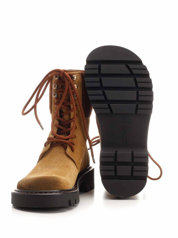 LOEWE buy online Suede  Combat Boots