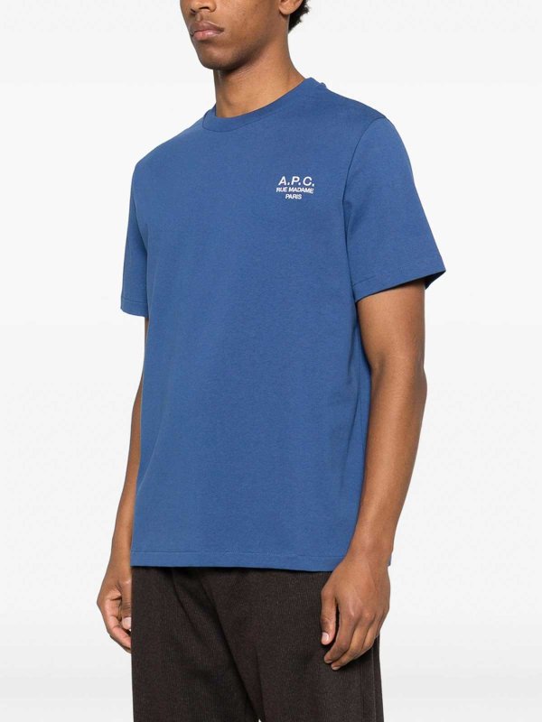A.P.C.: T-shirts online - T-Shirt - Blau