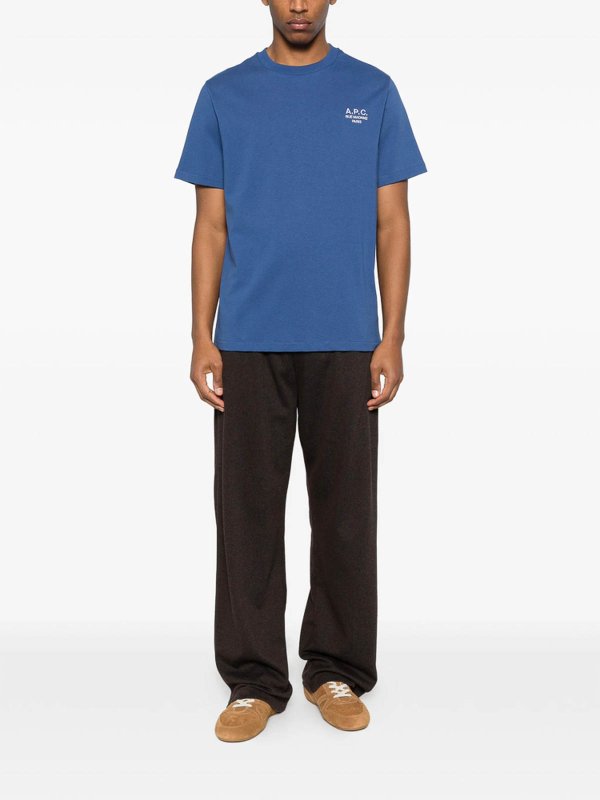 T-Shirt - Blau shop online: A.P.C.