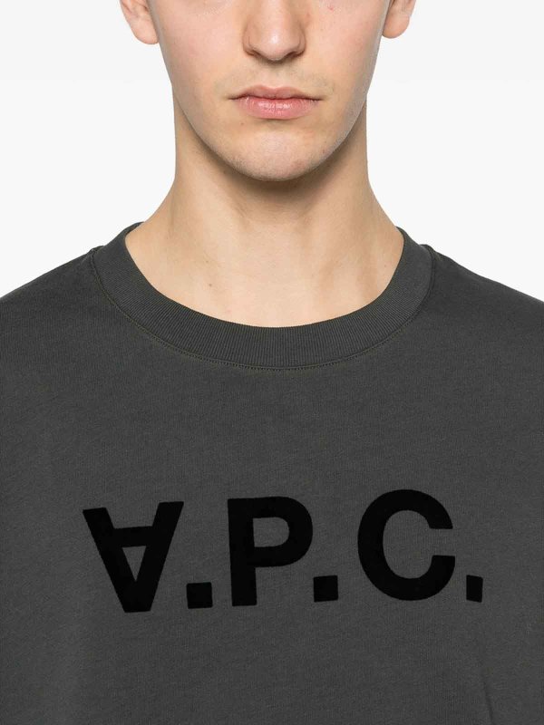 A.P.C.: Camisetas online - Camiseta - Gris