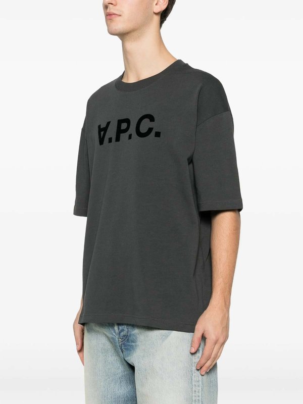 The Best Shops A.P.C.: Camisetas - Camiseta - Gris