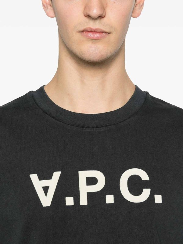 A.P.C.: Camisetas online - Camiseta - Negro