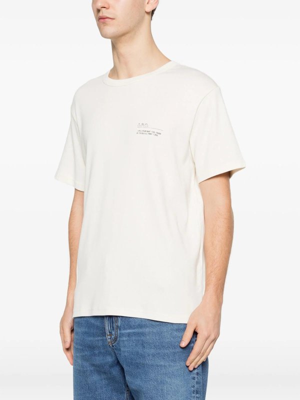 A.P.C.: Camisetas online - Camiseta - Blanco