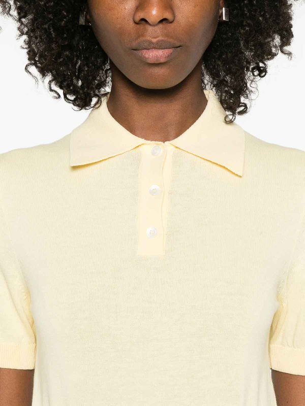 Rundhalspullover - Gelb shop online: A.P.C.