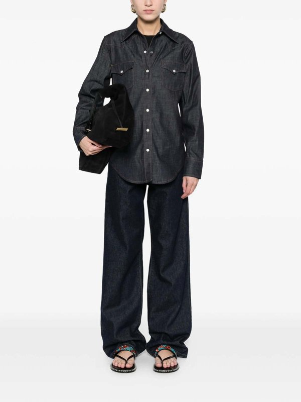 The Best Shops A.P.C.: Chemises - Chemise - Bleu