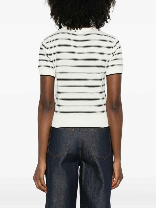 A.P.C. buy online Suéter Cuello Redondo - Blanco