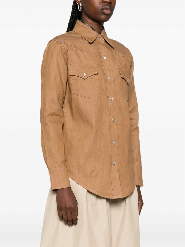 A.P.C. buy online Hemd - Braun