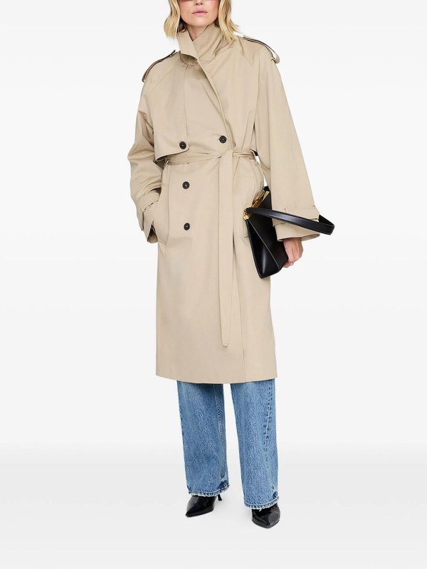 ANINE BING: Trenchcoats online - Trenchcoat - Beige