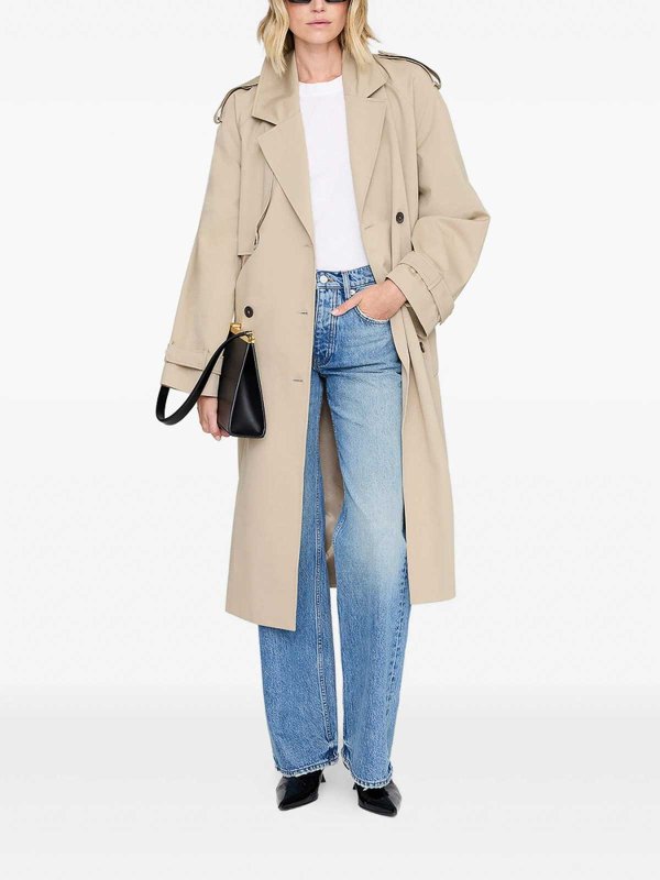 The Best Shops ANINE BING: Trenchcoats - Trenchcoat - Beige