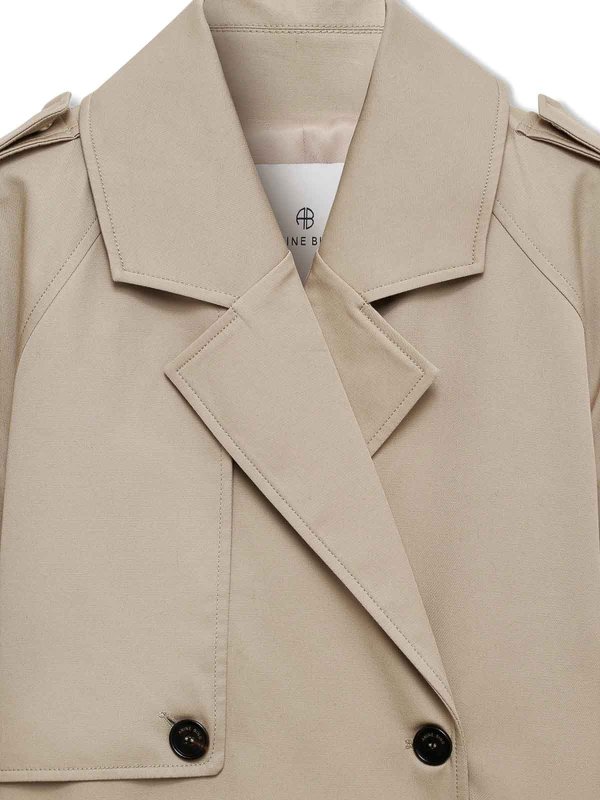 ANINE BING buy online Trenchcoat - Beige