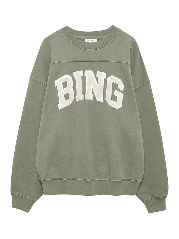 ANINE BING: Sweatshirts und Pullover - Sweatshirt - Grün