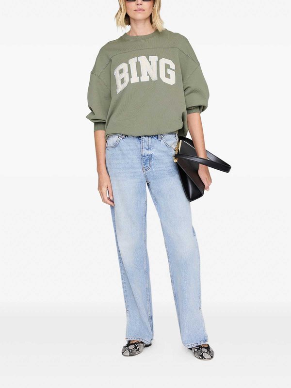 The Best Shops ANINE BING: Sweatshirts und Pullover - Sweatshirt - Grün