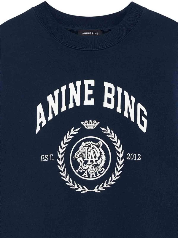 ANINE BING: Sweatshirts und Pullover online - Sweatshirt - Blau