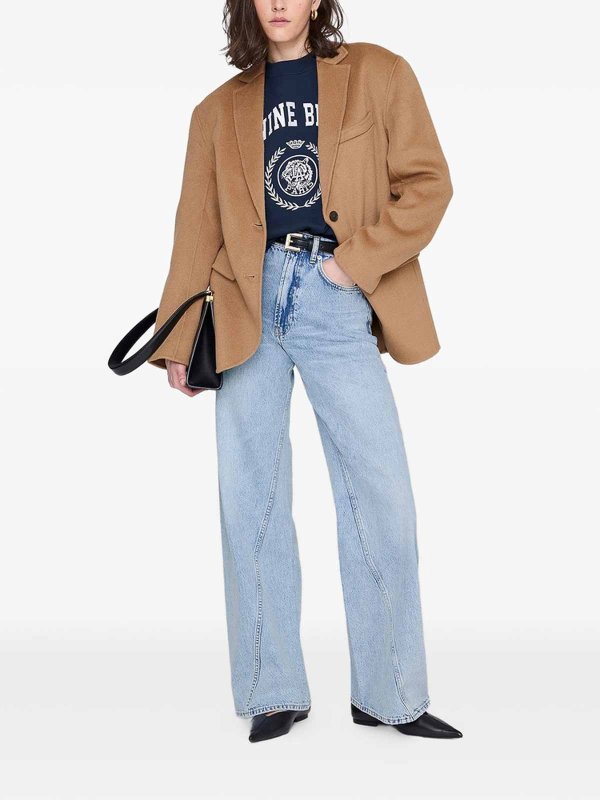 The Best Shops ANINE BING: Sweatshirts und Pullover - Sweatshirt - Blau