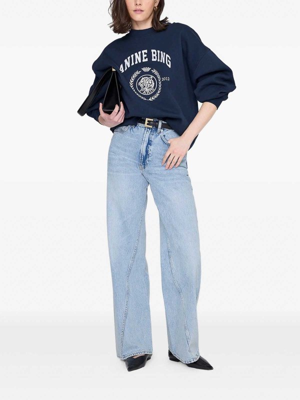 ANINE BING buy online Sweatshirt - Blau