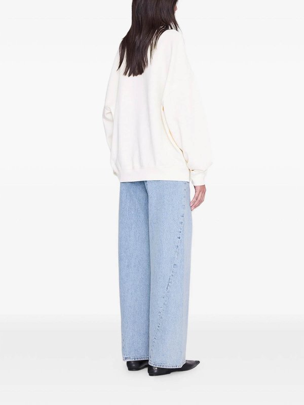 The Best Shops ANINE BING: Sweatshirts und Pullover - Sweatshirt - Hellbeige