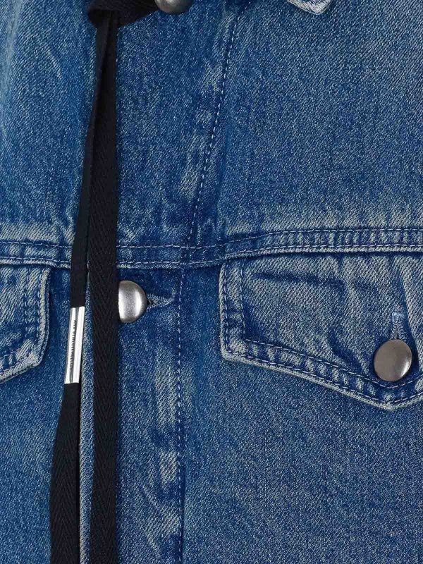 ANN DEMEULEMEESTER: denim jacket online - Outerwear