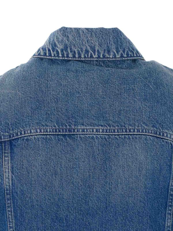 The Best Shops ANN DEMEULEMEESTER: denim jacket - Outerwear