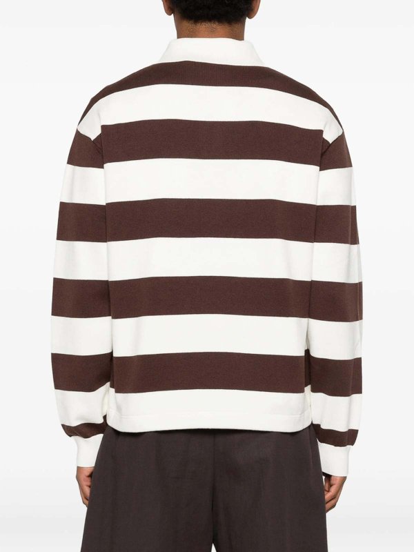 クルーネック - ブラウン shop online: AXEL ARIGATO