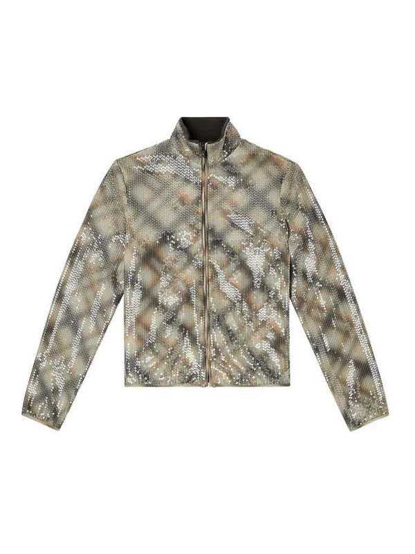 DIESEL: Sudaderas y suéteres - Sudadera - Beis