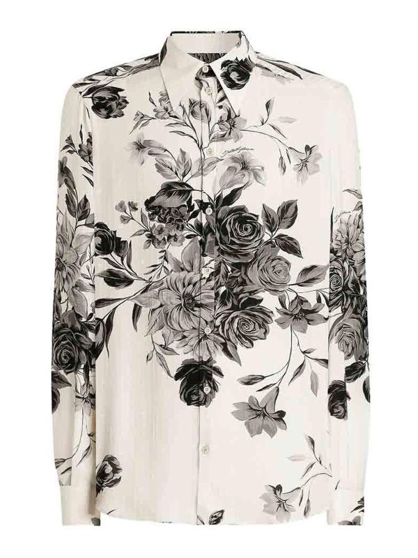 DOLCE & GABBANA: Hemden - Hemd - Weiß