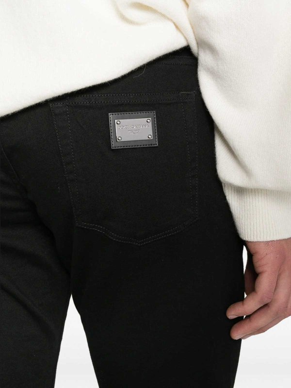 DOLCE & GABBANA: カジュアルトラウザー online - カジュアルパンツ - 黒