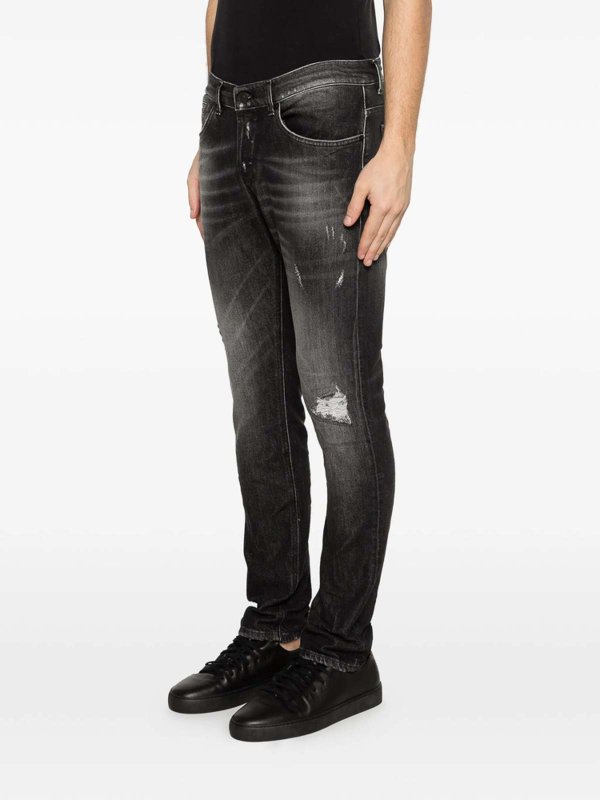 The Best Shops DONDUP: Jeans Rectos - Vaqueros Rectos - Negro