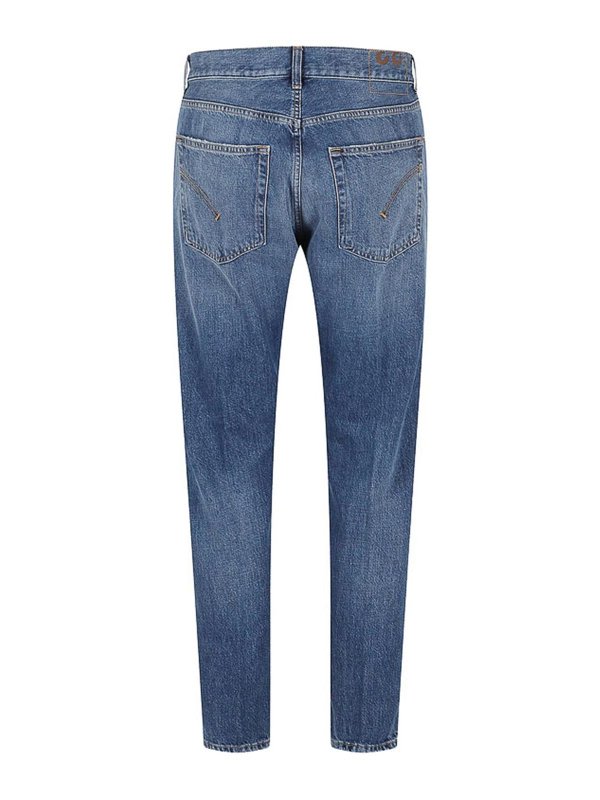 DONDUP: ストレートジーンズ online - ストレートジーンズ - ブルー