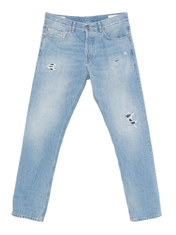 DONDUP: straight leg jeans - Jeans