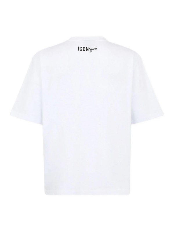 DSQUARED2: T-shirts online - T-Shirt - Weiß