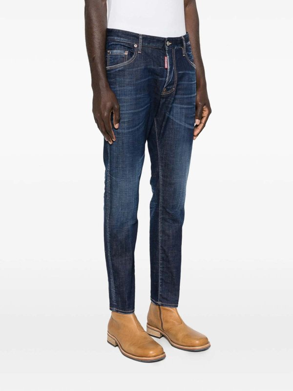 DSQUARED2 buy online Straight Leg Jeans - Blau