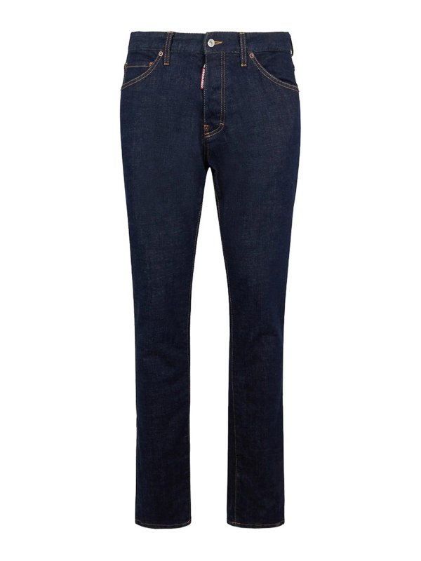 DSQUARED2: straight leg jeans - Jeans