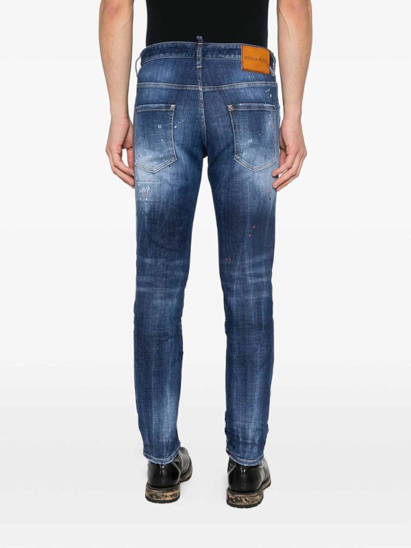 Jean Droit - Bleu shop online: DSQUARED2