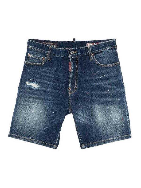 DSQUARED2: Shorts - Shorts - Azul