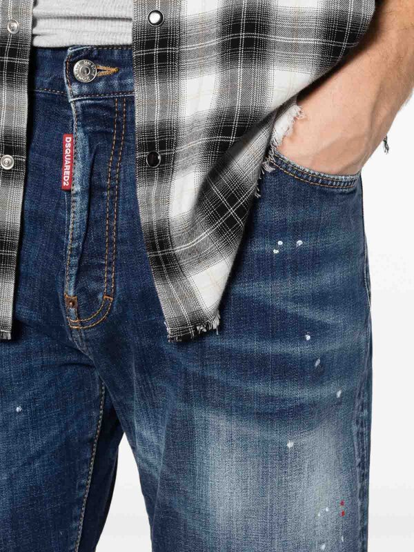 The Best Shops DSQUARED2: Shorts - Shorts - Azul