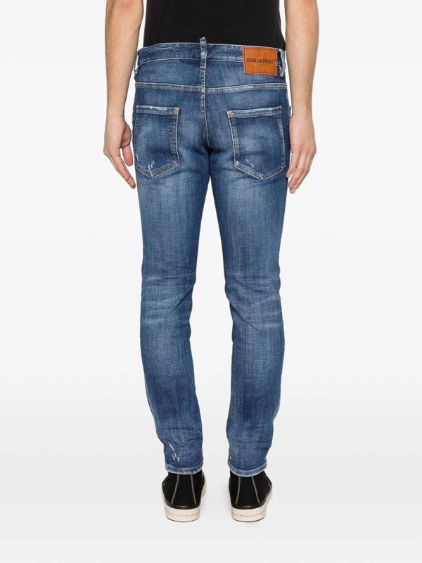 Vaqueros Rectos - Azul shop online: DSQUARED2