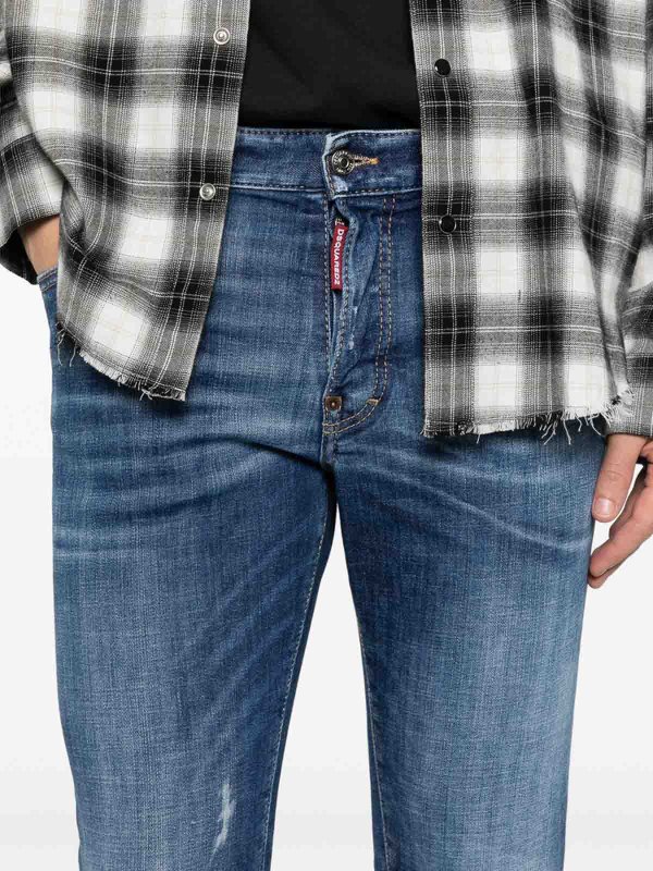 DSQUARED2 buy online Vaqueros Rectos - Azul