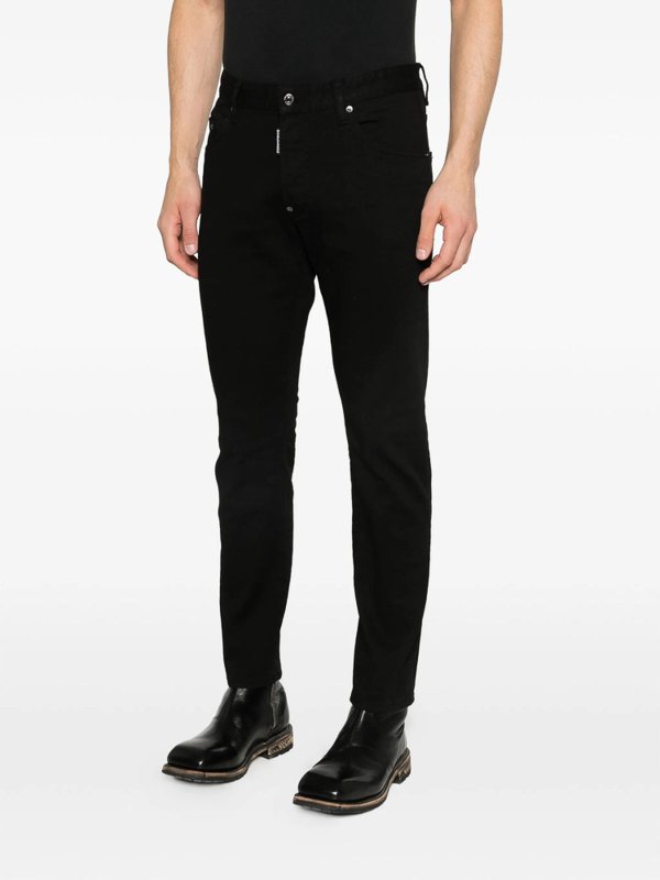 DSQUARED2: Jeans Rectos online - Vaqueros Rectos - Negro