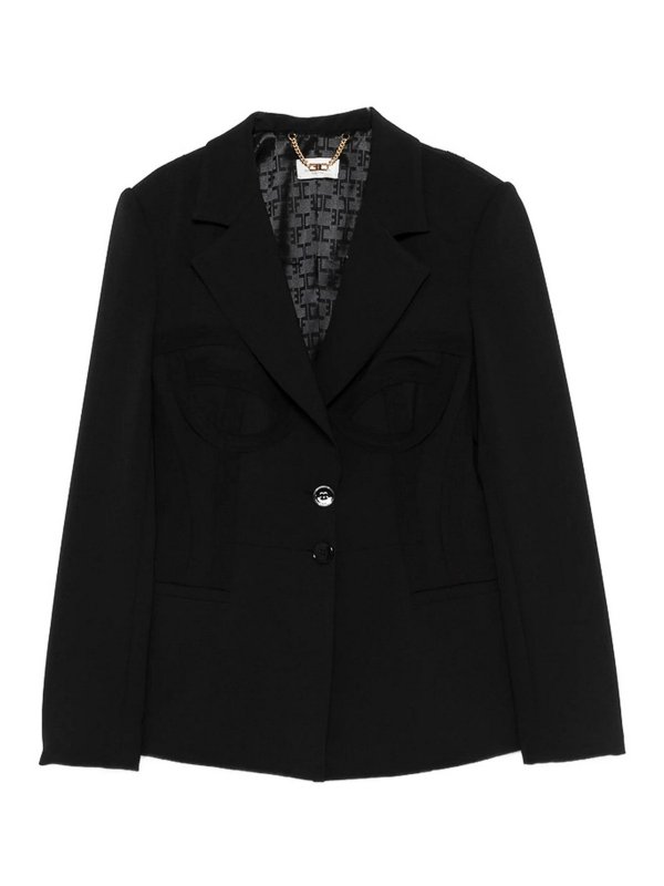 ELISABETTA FRANCHI: blazers - Jacket