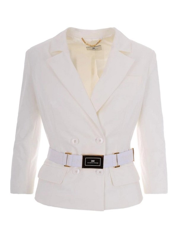 ELISABETTA FRANCHI: blazers - Jacket