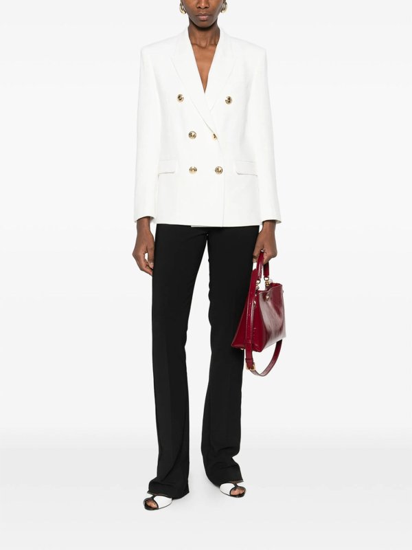 The Best Shops ELISABETTA FRANCHI: テーラードトラウザー - テーラードパンツ - 黒