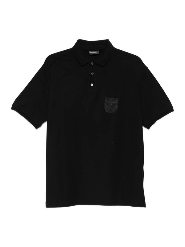 EMPORIO ARMANI: クルーネック - クルーネック - 黒