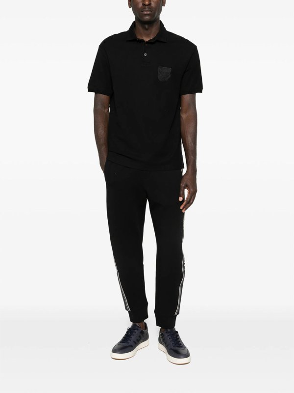 クルーネック - 黒 shop online: EMPORIO ARMANI