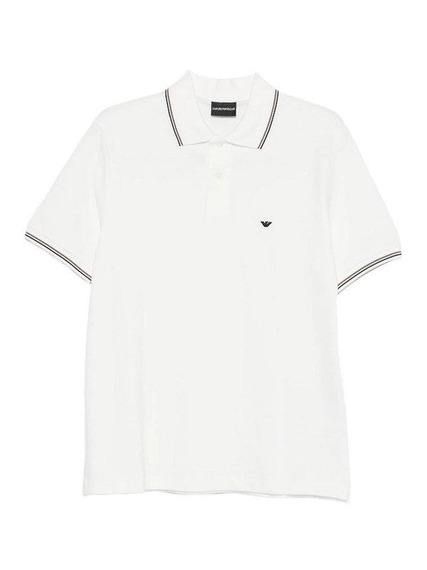 EMPORIO ARMANI: クルーネック - クルーネック - 白