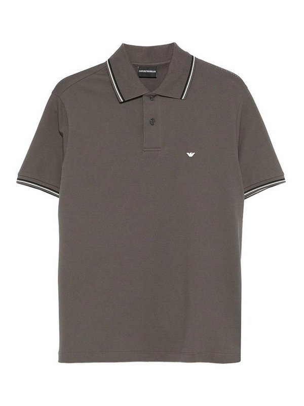 EMPORIO ARMANI: クルーネック - クルーネック - グレー