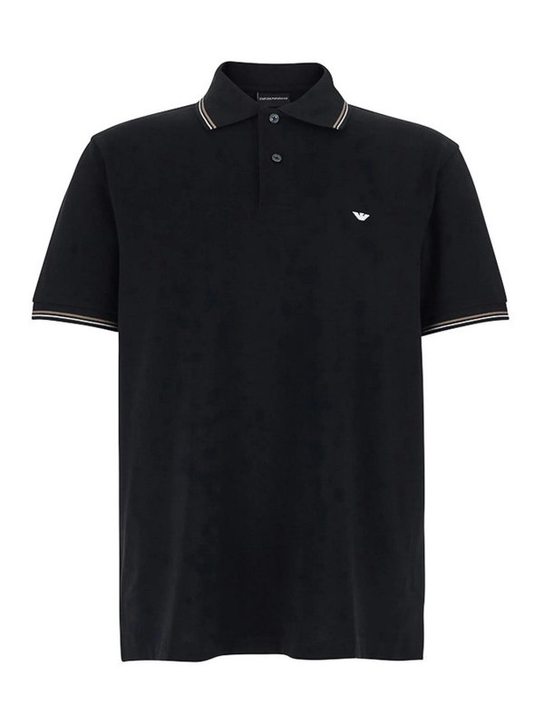 EMPORIO ARMANI: クルーネック - クルーネック - 黒