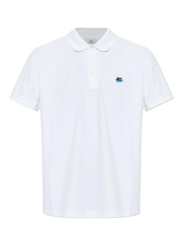 ETRO: Strickpullover mit Rundhalsausschnitt - Rundhalspullover - Weiß